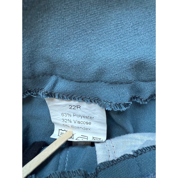 Piper By Smartpak Pants‎ Womens 22R Seafoam Blue Thunder Horse Riding Breeches - Picture 4 of 7